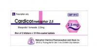 Cardicor 2,5mg  Mekophar