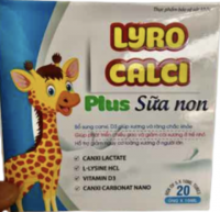 Lyro Calci Plus Sữa Non