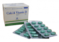 Calci & Vitamin D Donaipharm Hộp