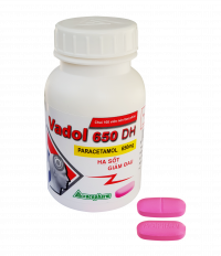Vadol 650 Dh Paracetamol 650mg Vacopharm