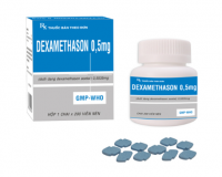 Dexamethason 0,5mg Tipharco (Viên nén xanh)