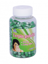 Terpin Goledin Nic Pharma (Chai/200 viên nang)