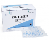 Calci Clorid 0,5/5ml (10%) Vidipha