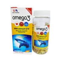 Viên Uống Dầu Cá ALASKA Omega 3 With Coenzym Q10 UsaPharm