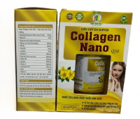 Viên Uống Đẹp Da Supper Collagen Nano Q10 Vàng