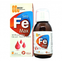 Siro Bổ Máu Fe Max Vega Pharma