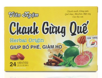 Viên Ngậm Chanh Gừng Quế