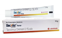 Tacroz Forte 0.1% Glenmark điều trị viêm da dị ứng	