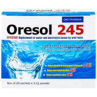 Oresol 245 bù nước và điện giải DHG