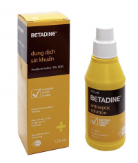 Dung Dịch Sát Khuẩn Betadine Chai 125ml