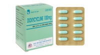 Doxycycline 100mg trị nhiễm khuẩn do bệnh Brucella, bệnh tả Mekophar