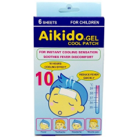 Miếng Dán Hạ Sốt Aikido Gel Cool Patch Tatra