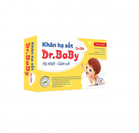 Khăn Hạ Sốt Dr.Baby 0-3M Quang Minh