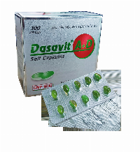 Dasavit A+D Soft Capsules Nic Pharma