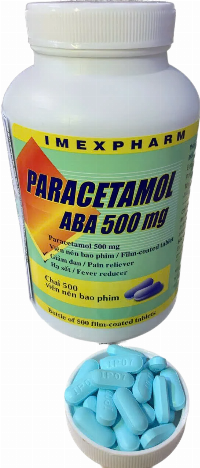 Paracetamol ABA 500mg Imexpharm