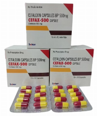 Cefax-500 Cephalexin 500mg Sakar