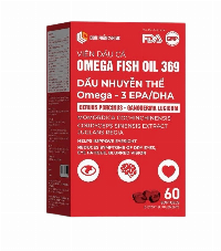 Viên Dầu Cá Omega Fish Oil 369