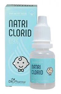 Thuốc nhỏ mắt - nhỏ mũi Natri Clorid 0,9%