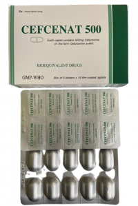 Cefcenat Cefuroxim 500mg Caplets Tipharco