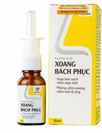 Dung Dịch Xịt Mũi Xoang Bách Phục